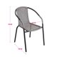 thumbnail image 5 of Silla Terraza Rattan Gris Nc Gris, 5 of 5