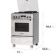 thumbnail image 2 of Cocina Pro 467 Inox HSG75I41SE | Serie 6, 2 of 12