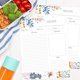 thumbnail image 4 of Carpeta de recetas LuBudingJoy 22 × 28 cm, 3 anillas con fundas, 4 of 6