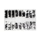thumbnail image 4 of 500 Piezas 18 Tama?os Mini Tuercas De Tornillo A Prueba De óxido Universales Para Notebook Glass Style D, 4 of 5