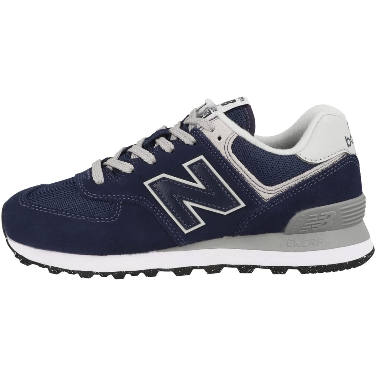 Zapatilla New Balance 574 Core Para Mujer Azul Marino/blanco Talla 7.5