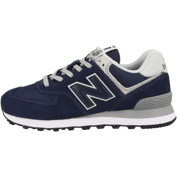 Zapatilla New Balance 574 Core para mujer azul marino/blanco talla 7.5