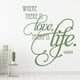 thumbnail image 2 of Decomural Where There Is Life Love WS-15669, 2 of 2