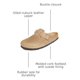 thumbnail image 3 of Zuecos Birkenstock Boston para hombre color Tabaco talla 13 US, 3 of 4