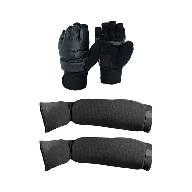 Muay Thai Espinilleras Kickboxing, Artes Marciales Equipos de Protección Protección Ajustable para El Empeine de La Pierna para Kickboxing, Taekwondo, , M M