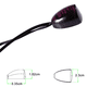 thumbnail image 3 of Cable extensor de control remoto por infrarrojos, cable repetidor de infrarrojos, cable de extensión del receptor de control remoto por infrarrojos USB, 3 of 8