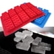 thumbnail image 3 of Bandeja de hielo y molde para caramelos para amantes de Lego en Kito Red Silicone, 3 of 6
