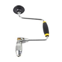 Magideal - Abrazadera De Broca De Carpintero, Clip De Broca Oscilante, Herramienta De Perforación Manual Para Carpintería, Portabrocas De 4 Mordazas, Taladro De 33 X 185 Cm