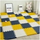 thumbnail image 2 of Alfombra Piso Goma Eva Antigolpes 6 Piezas 60x60cm Amarillo, 2 of 5