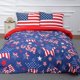 thumbnail image 1 of Boys -Gamer- Duve-t Cover- Set 3 Pieces T-win G-ame Pl-ayer W-hite Bedd-ing Sets- with 1- Duvet- Cover 2 Pillowcases, 1 of 5