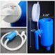 thumbnail image 3 of Urinal YUMSUM de 3000 ml, tamaño grande, para hombre, con tubo de 46 cm, azul y manguera, 3 of 7