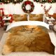 thumbnail image 1 of Featuring an Orange And White Cat This Printed Duvet Cover Set Includes Bedding Essentials Like a Duvet Cover And Pillowcases Available in Various Colors, 1 of 1