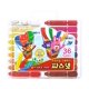 thumbnail image 1 of Set de pasteles al óleo AMOS Pasnet Premium sedoso, 36 colores, no tóxicos, 1 of 1