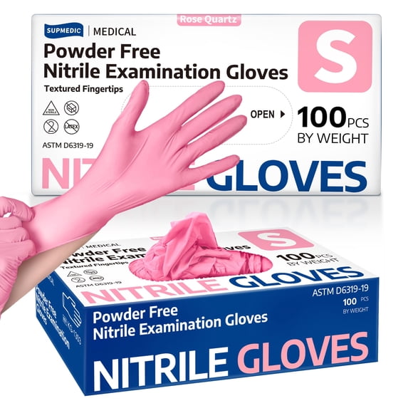 Guantes De Nitrilo Para Exámenes Medical 3 5 Mm Sin Polvo 100 Unidades