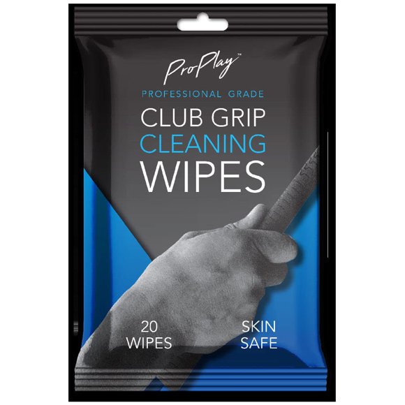 Toallitas de Limpieza ProPlay para Empuñadura de Palos de Golf - Pack de 20 sin perfume