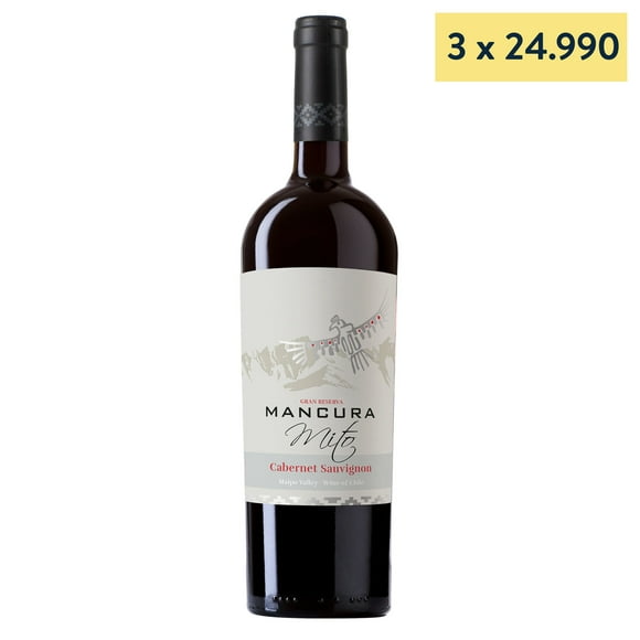 Vino Cabernet Sauvignon Botella, 750 ml