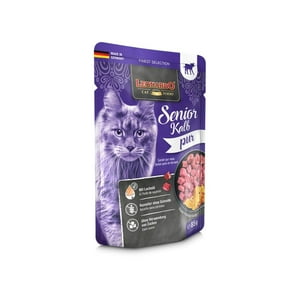 Sachet Leonardo Gatos Senior Puro En Ternera 16 Un.