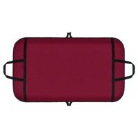 Magideal - Bolsa De Traje Bolsa De Traje Colgante Para Hombres Y Mujeres Funda De Ropa Plegable Funda De Traje Bolsa De Ropa Colgante Para Chaquetas Camisas Disf Rojo