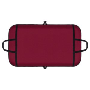 Magideal - Bolsa De Traje Bolsa De Traje Colgante Para Hombres Y Mujeres Funda De Ropa Plegable Funda De Traje Bolsa De Ropa Colgante Para Chaquetas Camisas Disf Rojo