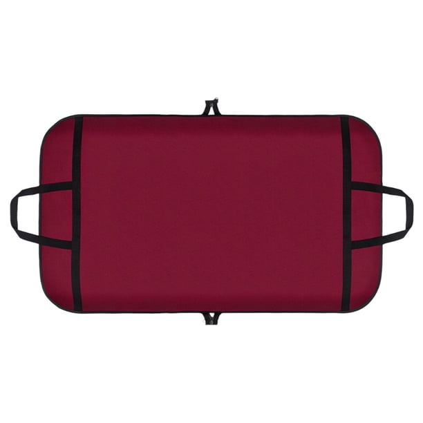 Bolsa de Traje Bolsa de Traje Colgante para Hombres Y Mujeres Funda de Ropa Plegable Funda de Traje Bolsa de Ropa Colgante para Chaquetas Camisas Disf Rojo