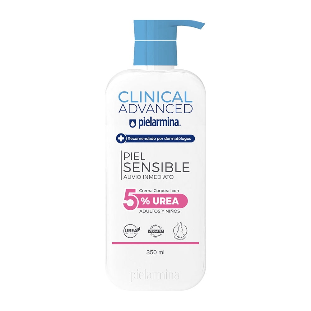 Crema Corporal Piel Sensible Clinical Advance Urea 5% 350 ml Pielarmina
