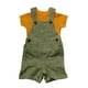 thumbnail image 1 of Conjunto Jardinera + Polera Bebes - Niño 6M Amarillo con Verde, 1 of 3