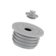 thumbnail image 3 of Sello De Desodorante Anillo De Sello Para Desagües De Lavadora Fregona De Baño Desagües De Piscina 60-65 Mm Gris, 3 of 5