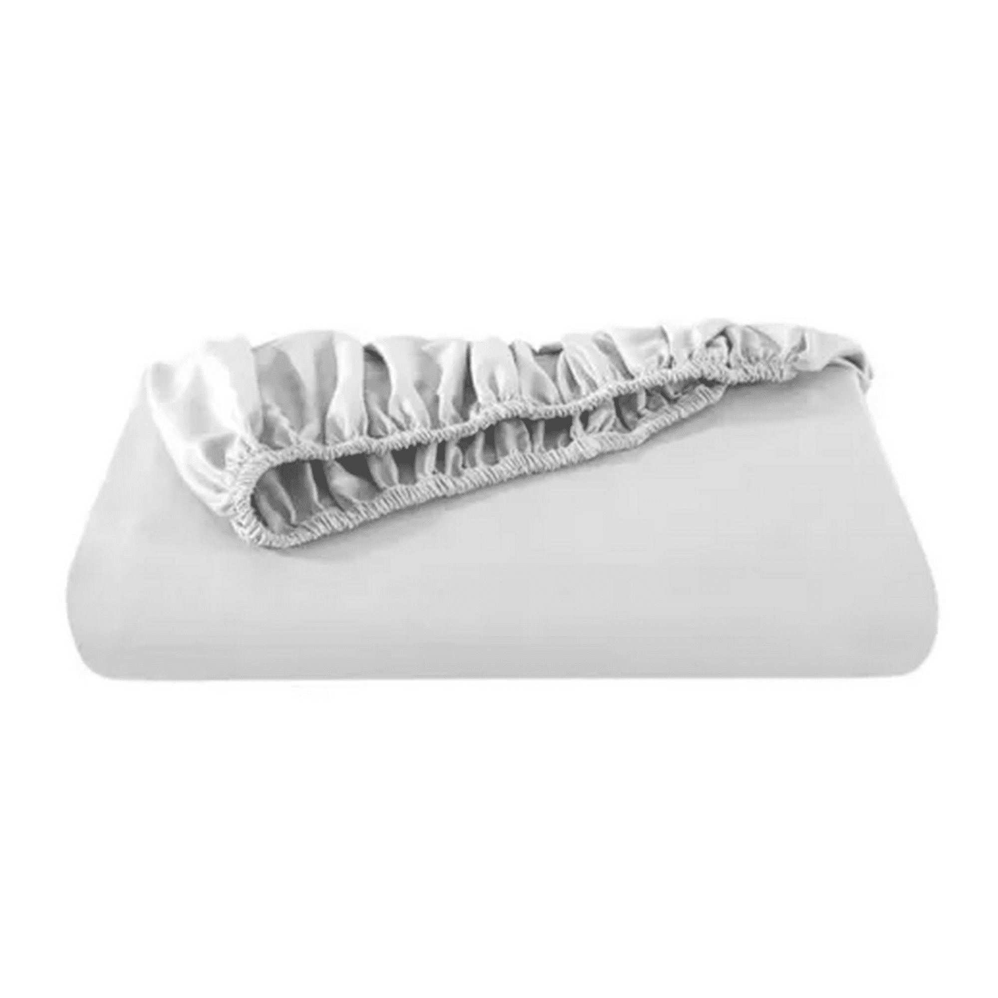 Genérico - Sabana Bajera Ajustable 1800 2 Plazas Hotel Color Blanco