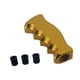 thumbnail image 4 of Perilla de cambio de marchas automática Perilla de cambio manual Elegante mango de cuchillo Manija de cambio de marchas para automóvil para accesorios Oro, 4 of 5