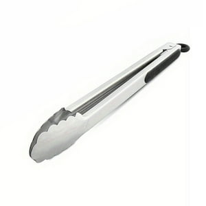Imahe - Pinza De Acero Inoxidable 30Cm Mango Silicona