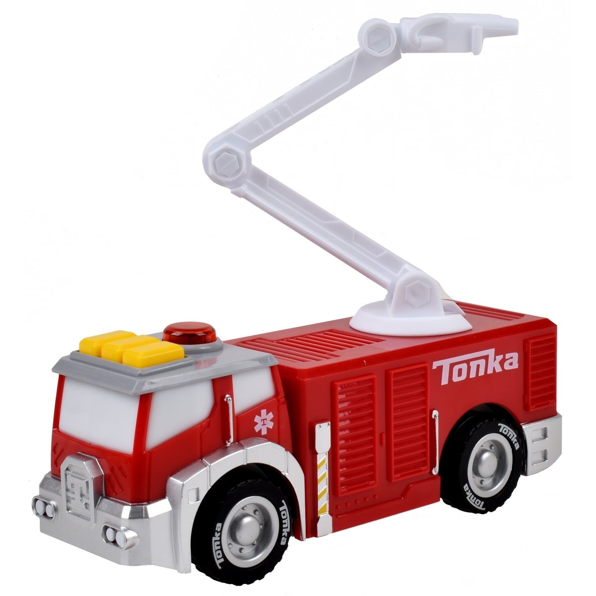 Vehículo Tonka 18 Cm Con Luces Y Sonidos-camión De Bomberos