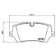 thumbnail image 2 of Pastillas Freno para auto Land Rover Range Rover 2012-2021 Trasero, 2 of 4