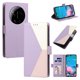 thumbnail image 1 of Funda Cartera Tricolor para Xiaomi 17 Ultra 5G con Ranuras, Morado, 1 of 6