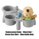 thumbnail image 4 of Figura de Juguete Bebé Mattel Little People con Camiseta Verde y Sonajero, 4 of 5