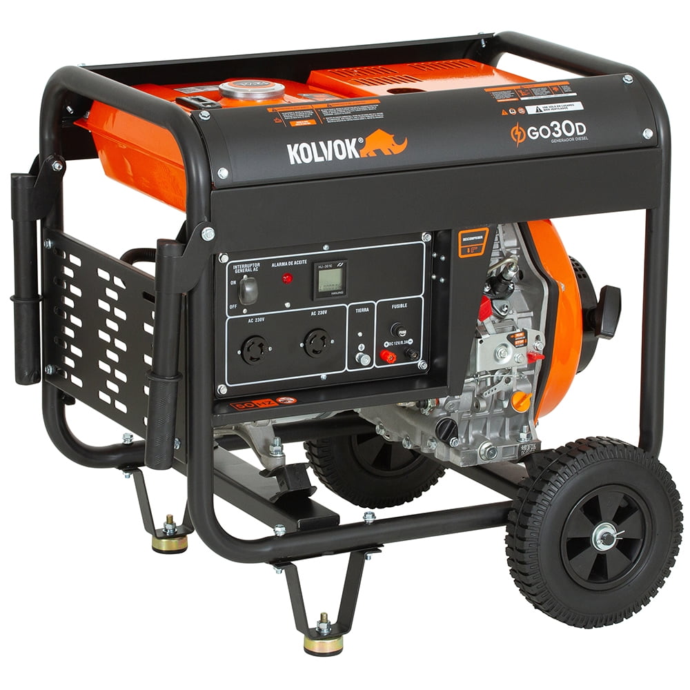 Kolvok - Generador Monofásico Go30d 3kva Diesel