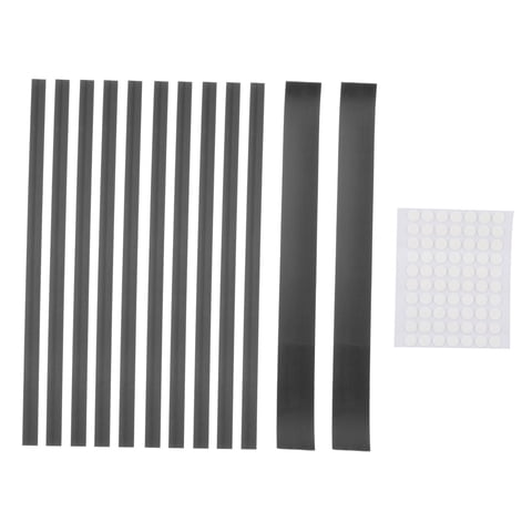 Magideal - Soporte De Pared Para Cápsulas De Café De 10 Piezas Con Adhesivos Para Negro