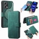 thumbnail image 2 of Funda Billetera Magnética para Xiaomi Redmi Note 12 Pro 5G Soporte Tarjetas Desmontable Verde, 2 of 6