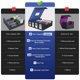thumbnail image 4 of Caja de almacenamiento de tarjetas coleccionables Gomyrod 3200+ con pantalla Commander, 4 of 8