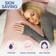 thumbnail image 4 of Funda de almohada de seda Blissy 100% pura, seda de morera, 22 Momme Pink, 4 of 8