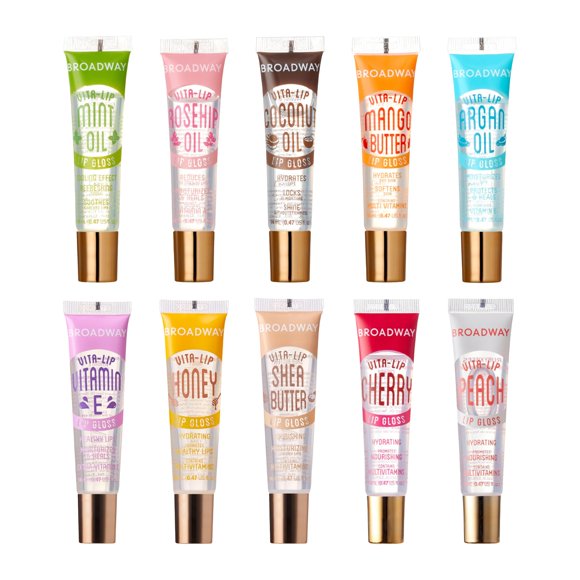 Brillo de labios Ruby Kisses Broadway Vita-Lip Clear (10 veces)