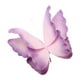 thumbnail image 3 of Mariposa Artificial 3D De 60 Cm Para Decoración De Bodas, Bricolaje, Escaparate, Violeta, 3 of 5