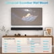 thumbnail image 2 of Soporte Universal Soundbar Pared Ajustable 15kg Negro, 2 of 3