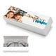 thumbnail image 5 of Juego de Gemelas Estuche Rígido para Gafas de Cuero PU Protector con Forro de Felpa Premium Suave para Hombres y Mujeres, 5 of 6