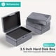 thumbnail image 1 of Yottamaster Hard Drive Protective Case Bag Shockproof Splashproof Waterproof For 3.5 Inch Hard Drives, 1 of 2
