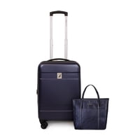 Nautica - Pack Maleta Cabina S (10 Kg) Bora Azul + Cartera Leeway Azul