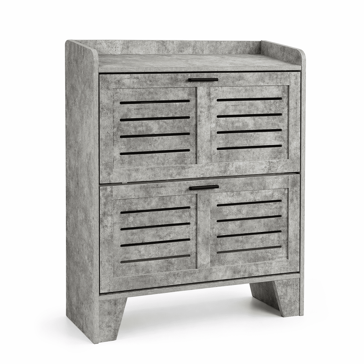 Space Home - Zapatero Moderno Gris Para Entrada O Walking Closet