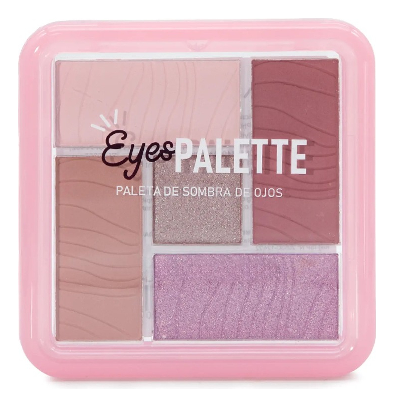 Genérico - Set 2 Sombra Ojos Paleta 5 Tonos Vibrante Suave Duradera Jhn