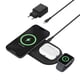 thumbnail image 1 of Base de carga 3 en 1 inalambrica plana Qi2 Belkin negra, 1 of 6