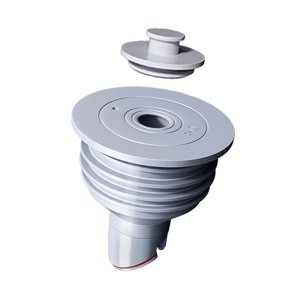 Magideal - Tapón De Sellado De Tubería De Drenaje, Tapón De Drenaje De Suelo Antiolor, Cubierta Práctica De Sellado De Tubería De Alcantarillado Para Lavabo, Lav 87 X 93 Mm