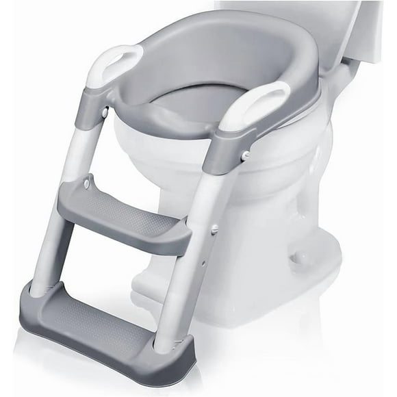 Asiento reductor con Escalera para baño entranamiento Bebe